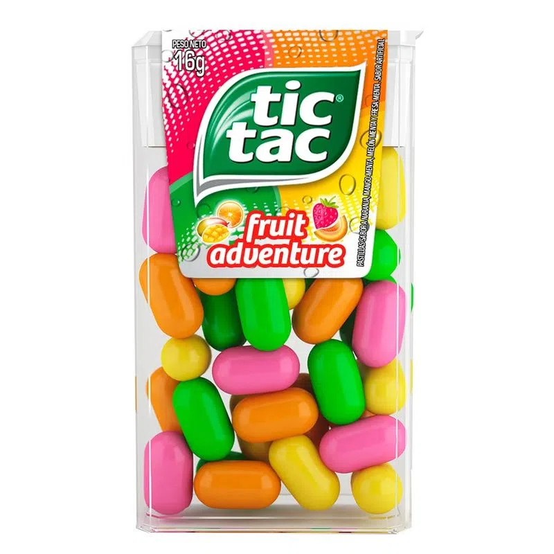 TIC TAC FRUIT MENTA X 16 GR
