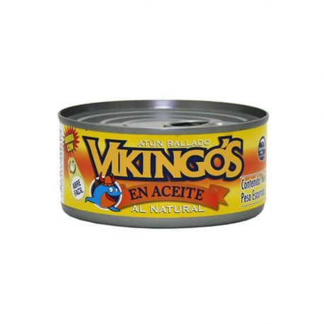ATUN VIKINGOS RALLADO ACEITE X 160 GR