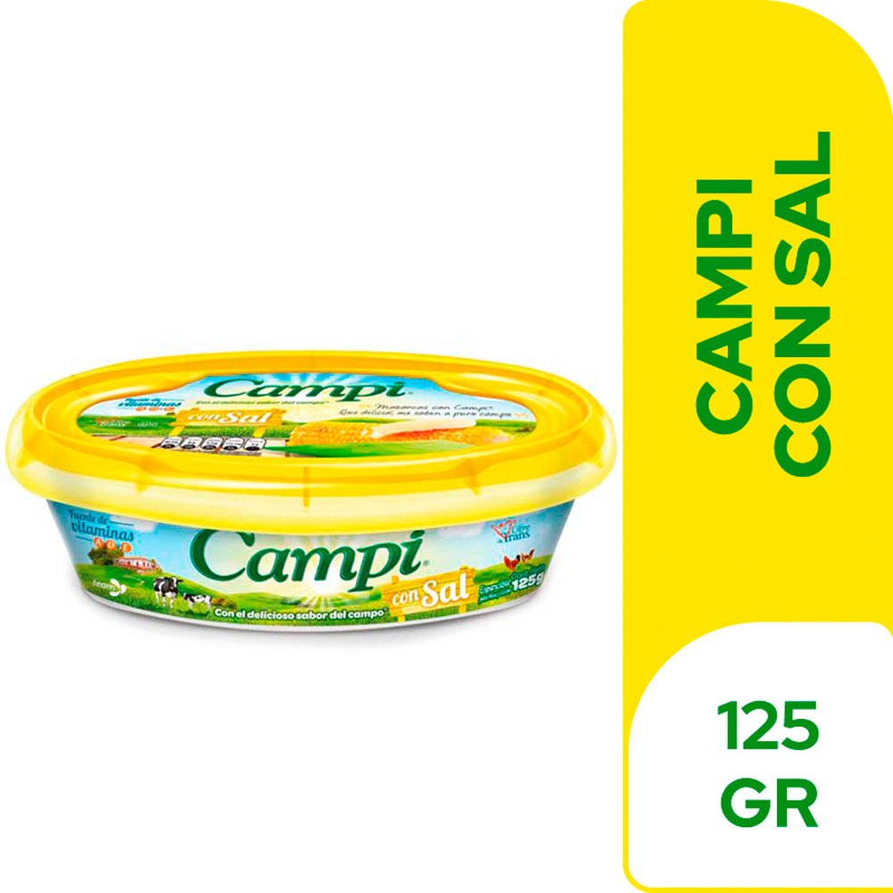 MARGARINA CAMPI SAL CULINARIA X 125 GR