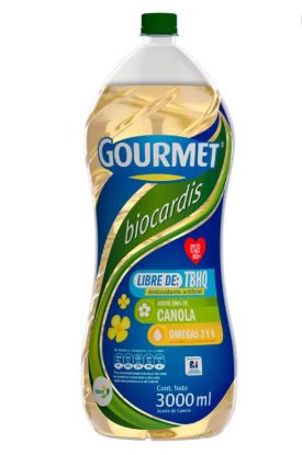ACEITE GOURMET CANOLA X 2600ML