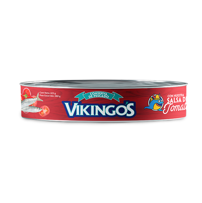 SARDINAS VIKINGOS X 425 GR TOMATE