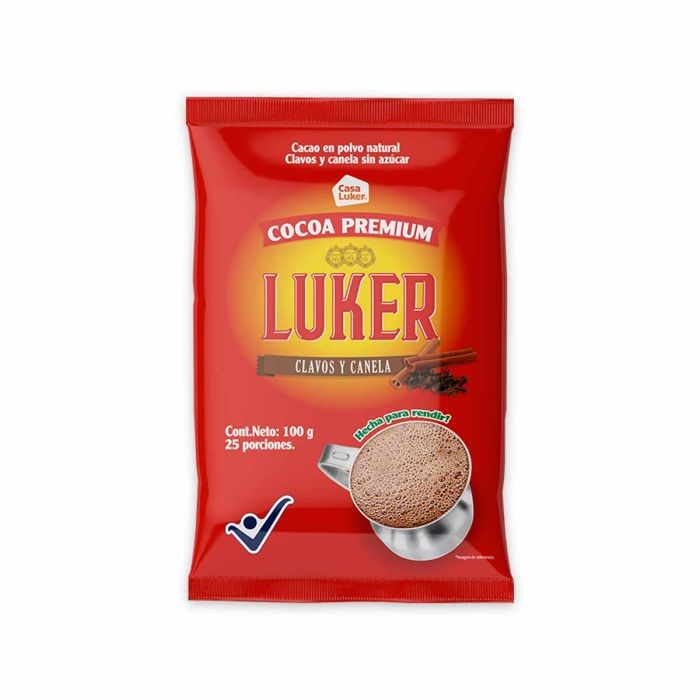 CHOCOLATE COCOA LUKER X 100 G CYC