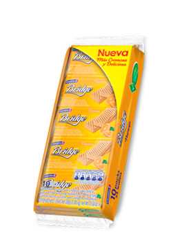 GALLETA BRIDGE X 10 U NARANJA 300 G
