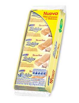 GALLETA BRIDGE X 8 U RON PASAS 240 G