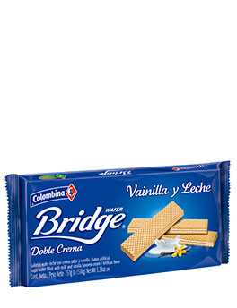 GALLETA BRIDGE X 151 GR VAINILLA