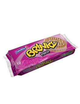 GALLETA BRINKY X 10/12 U FRESA