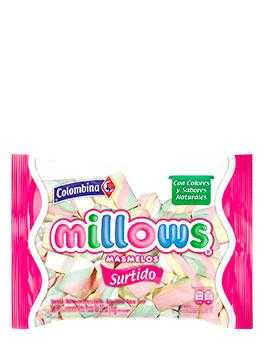 MASMELOS MILLOWS X 75 G SURTIDO