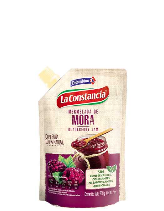 MERMELADA CONSTANCIA X 200 GR MORA