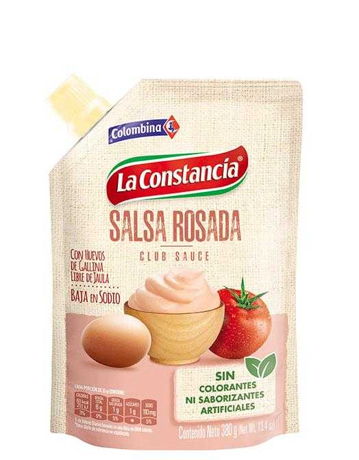 SALSA CONSTACIA ROSADA X 380 GR