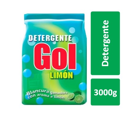 DETERGENTE GOL X 3000 GR LIMON