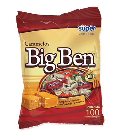 DULCE BIG BEN X 100 U 400 GR