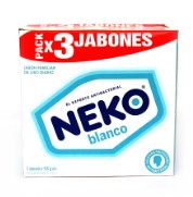 JABON BARRA NEKO BLANCO X 3U