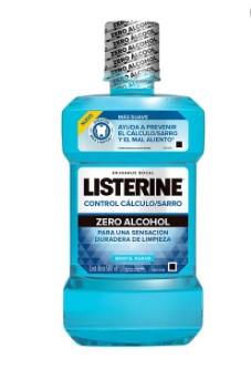 ENJUAGUE LISTERINE X 500 ML ZERO CONTROL CALCULO