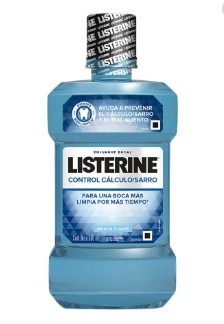 ENJUAGUE LISTERINE X 500 ML CONTROL CALCULO