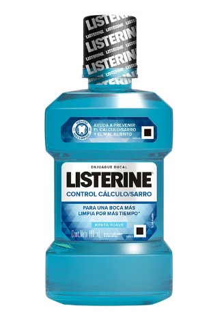 ENJUAGUE LISTERINE X 180 ML CONTROL CALCULO