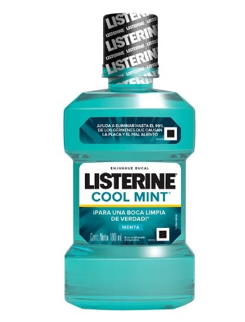 ENJUAGUE LISTERINE X 180 ML COOL MINT