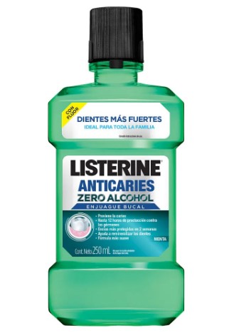 ENJUAGUE LISTERINE X 180 ML ZERO ANTICARIES
