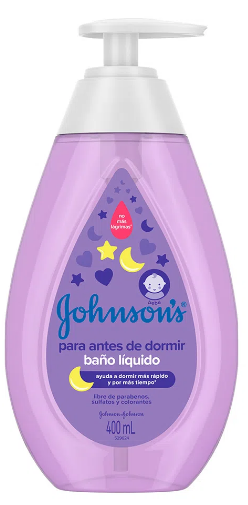 BAÑO LIQ J&J X 400 ML DORMIR