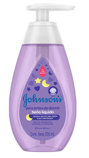 BAÑO LIQ J&J X 200 ML DORMIR