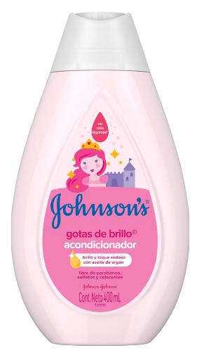 ACONDICIONADOR J&J X 200 ML GOTAS BRILLO