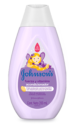 ACONDICIONADOR J&J X 200 ML FUERZA VITAMI