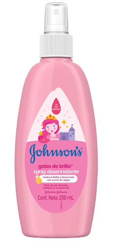 DESENREDANTE J&J X 200 ML SPRAY GOTAS BRILLO