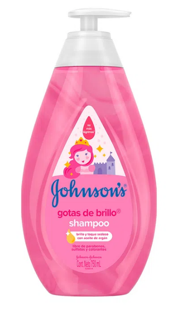 SHAMPOO J&J X 750 ML GOTAS BRILLO