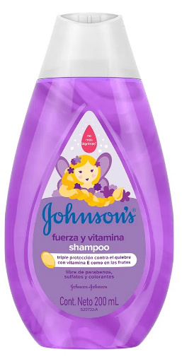 SHAMPOO J&J X 200 ML FUERZA VITAMINA