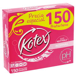 PROTECTOR KOTEX X 150 U DAYS DUO