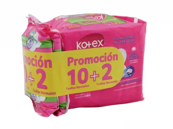 TOALLAS HIG KOTEX NORMAL X 10 U 