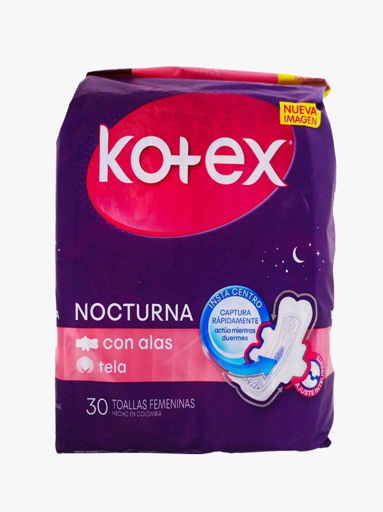 TOALLAS HIG KOTEX NOCTURNA X 24 UND