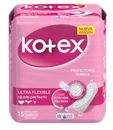 PROTECTOR KOTEX X 15 UN ULTRA FLEX