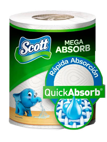 TOALLAS COCINA SCOTT 3EN1 X 135 HJS
