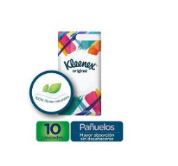 PAÑUELO KLEEN X 10 UN