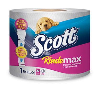 PAPEL HIG SCOTT RINDEMAX DOBLE HIG X 1 ROL