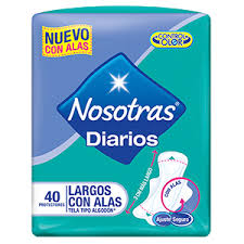 PROTECTOR NOSOTRAS LARGOS ALAS X 40 U