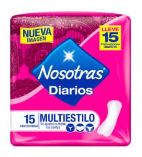 PROTECTOR NOSOTRAS MULTIESTILO X 15 U