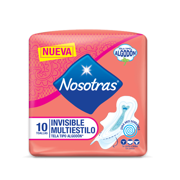 TOALLAS HIG NOSOTRAS CLASICA MULTI X 10U +2