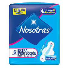 TOALLAS HIG NOSOTRAS EXTRA PROTEC DIA NOCHE X 6 U