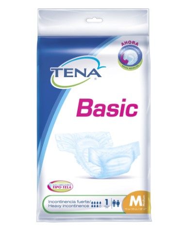 TENA BASIC M DROG X 1 U
