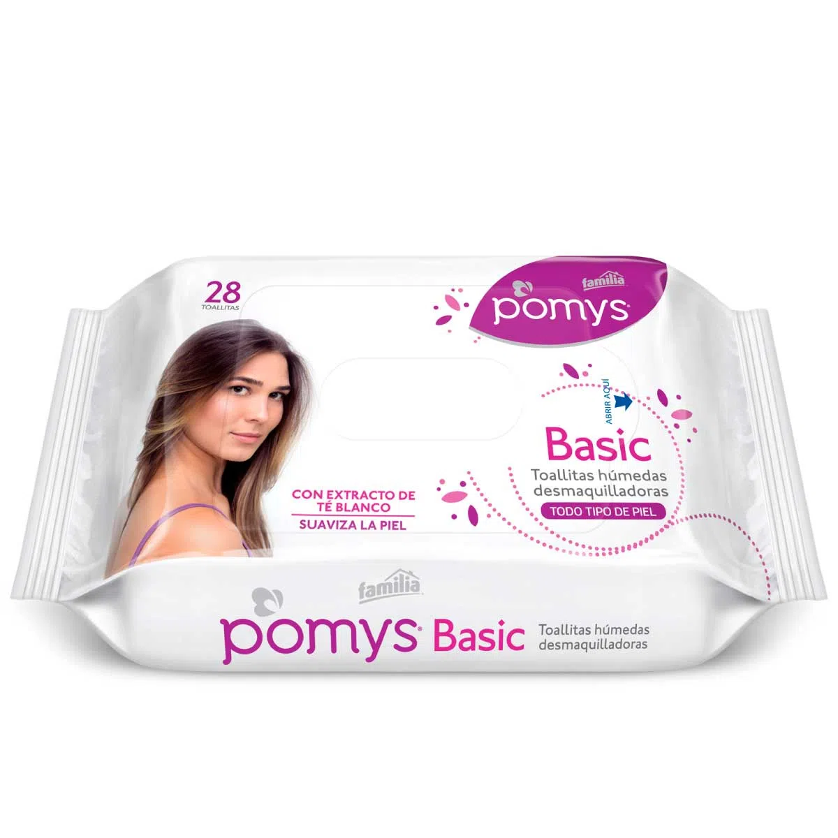 DESMAQUILLADORA POMYS BASIC X 28 U