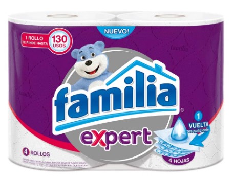 PAPEL HIG FAMILIA EXPERT X 4 R