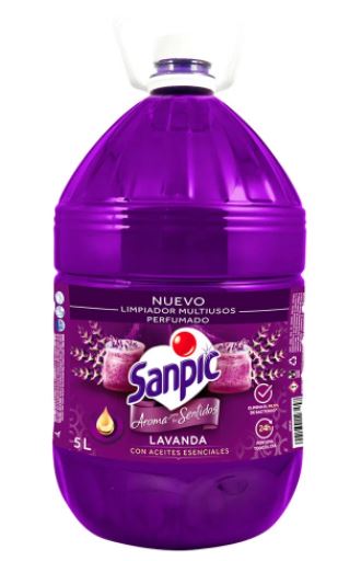 LIMPIADOR SANPIC X 5000 ML LAVANDA