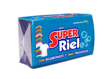 JABON BARRA SUPER RIEL X 280 GR