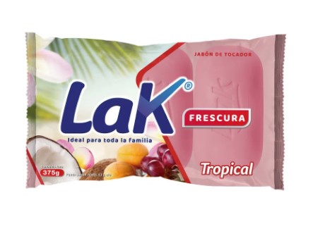 JABON BARRA LAK TROPICAL X 3U 355G