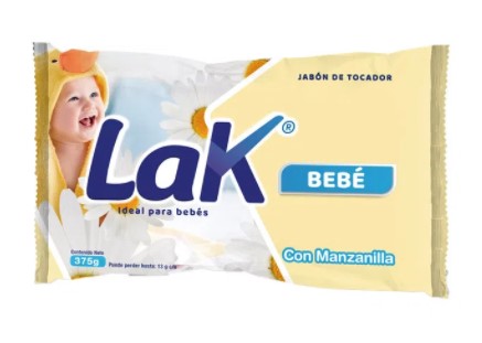 JABON BARRA LAK BEBE X 3U 345G