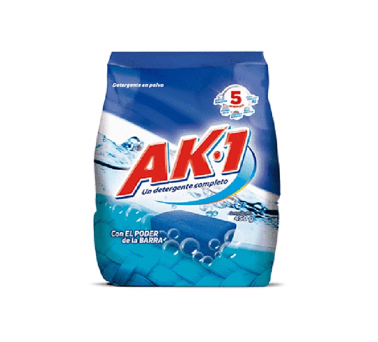 DETERGENTE AK1 X 450 GR  306º OXIGENO ACTIVO