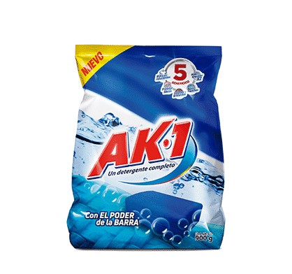 DETERGENTE AK1 X 800 GR  360º  OXIGENO ACTIVO