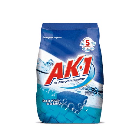 DETERGENTE AK1 X 1450 GR  360º OXIGENO ACTIVO