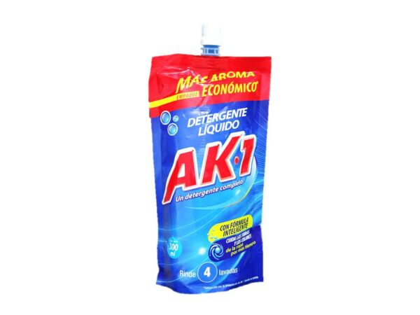 DETERGENTE AK1 LIQ X 300 ML DP FLORAL